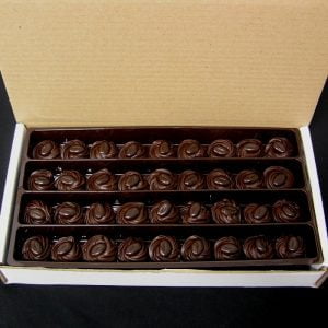 Chocolade rozetten Puur