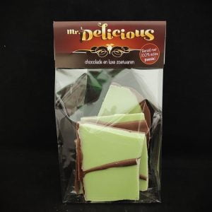 chocoladebrokken met mint