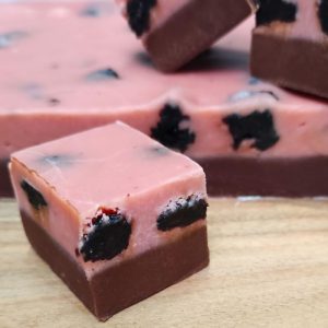 kersen-chocoladefudge van Mr.fudge