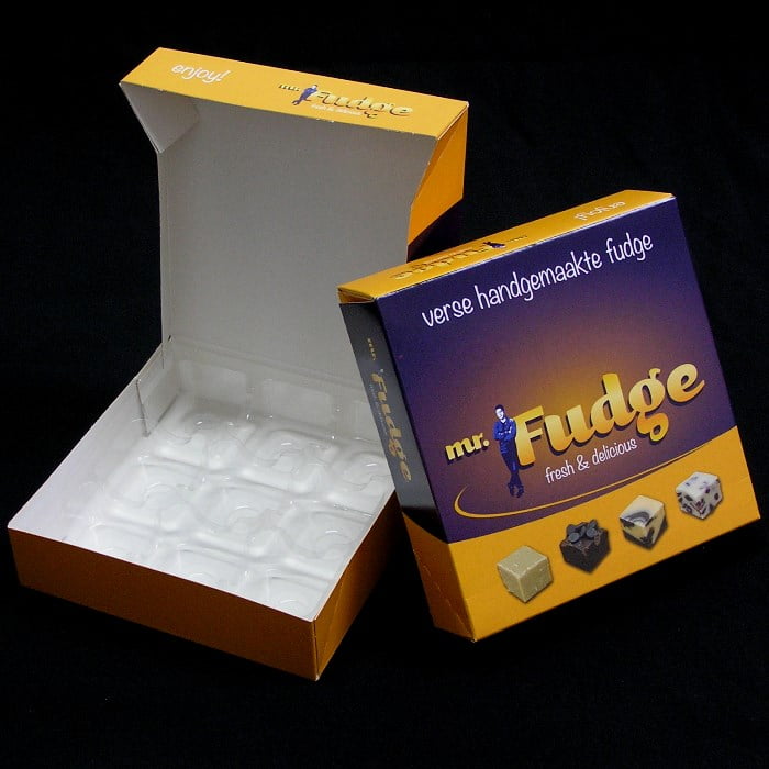 Giftbox voor fudge (zelf vullen)