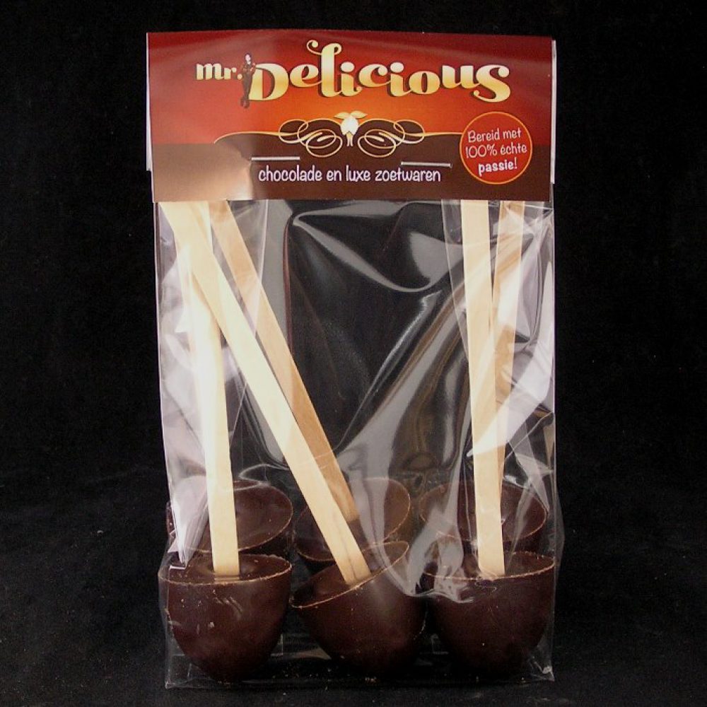 Chocolade lolly's Puur